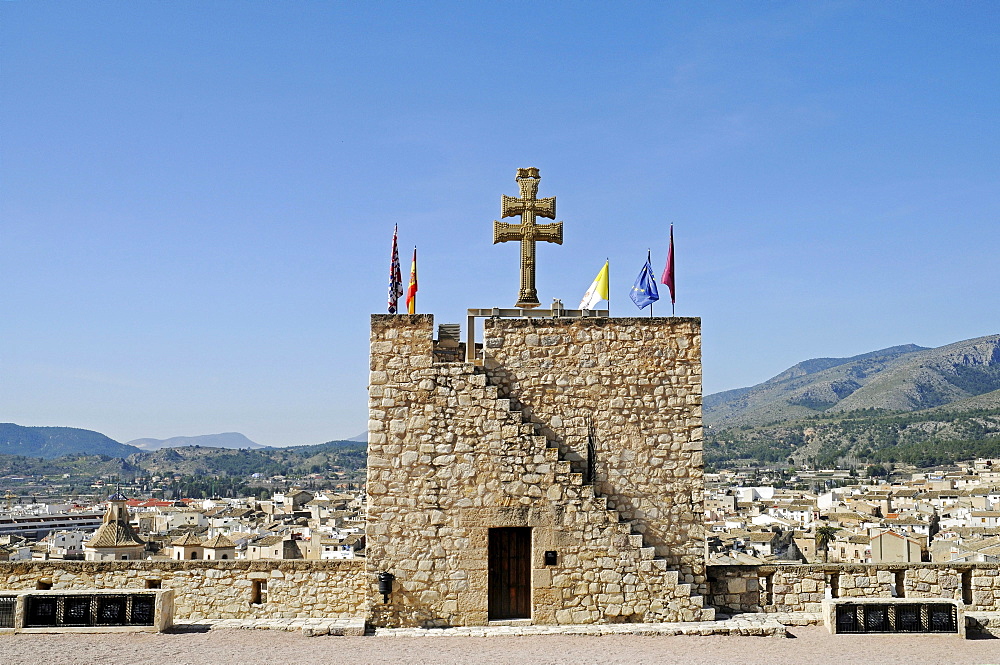 Sanctuary de la Vera Cruz, Santurio, sanctuary of the true cross, church, castle, museum, cross, Caravaca de la Cruz, sacred city, Murcia, Spain, Europe