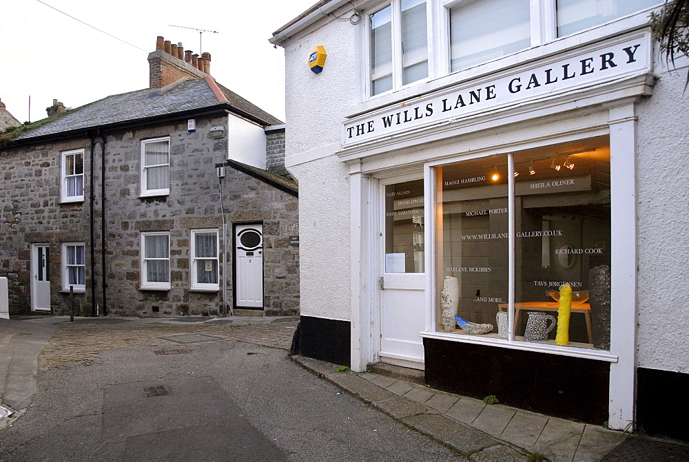 Art Gallery, artist's town, coastal town, St. Ives, Cornwall, southern England, England, UK, Europe