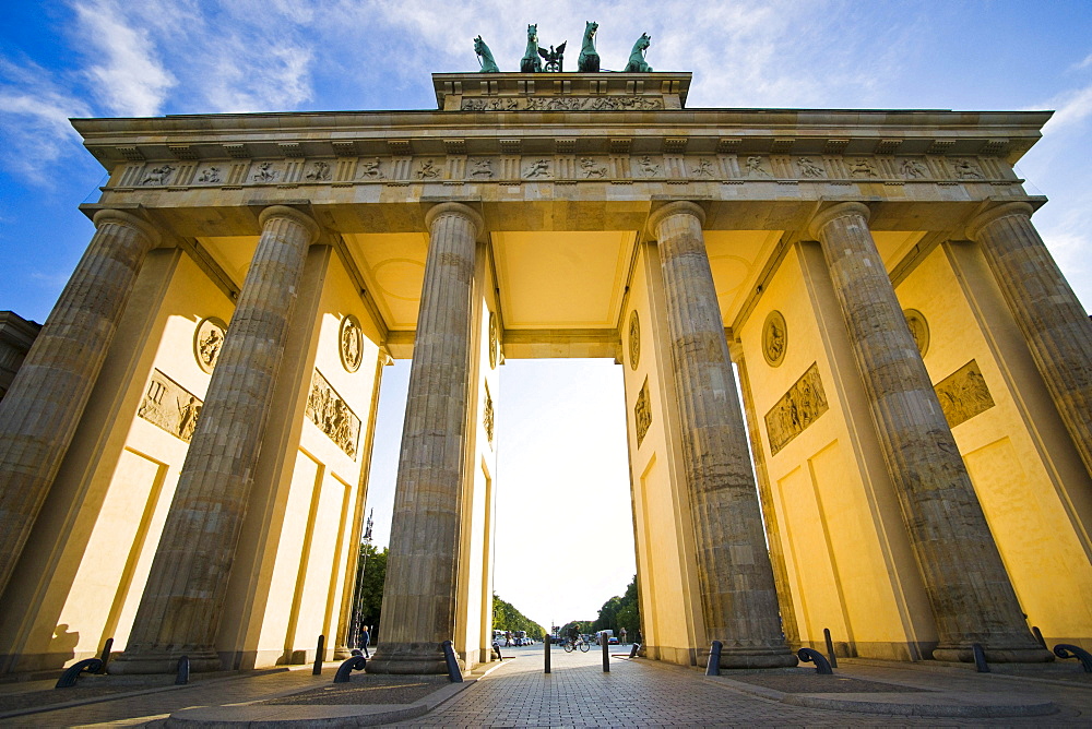 The Brandenburger Tor, Brandenburg Gate in Berlin, Germany, Europe