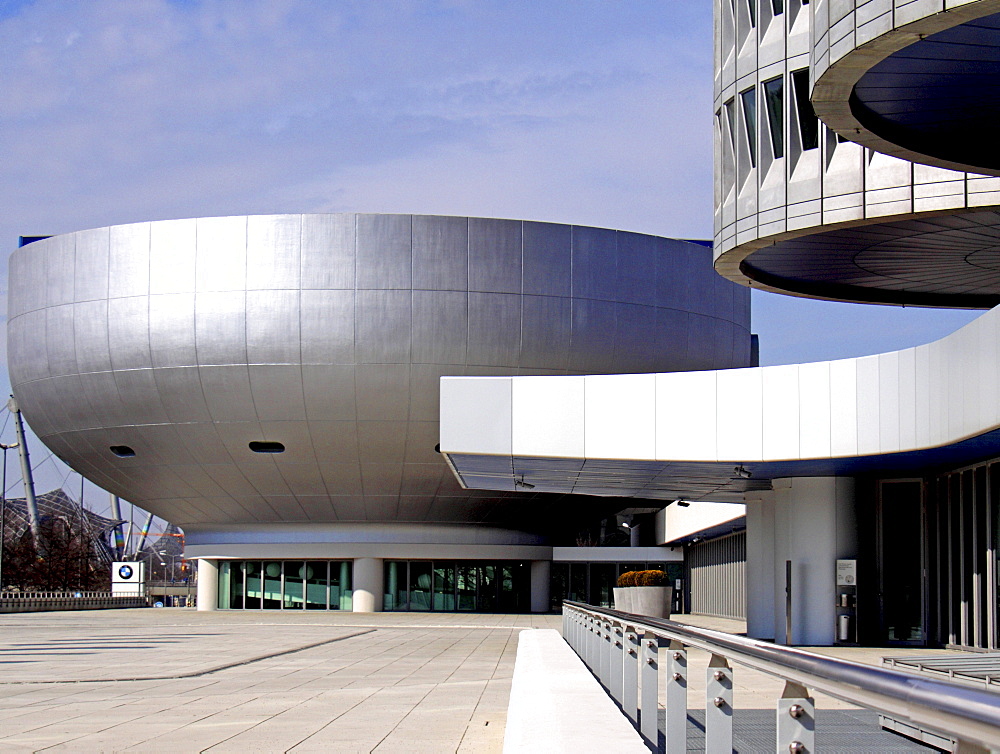 Modern Architecture, Museum, BMW World, Munich, Bavaria, Germany, Europe