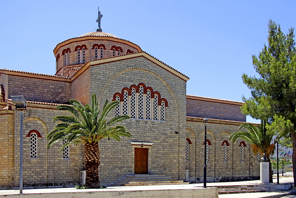 Church, Tylissos, Crete, Greece, Europe