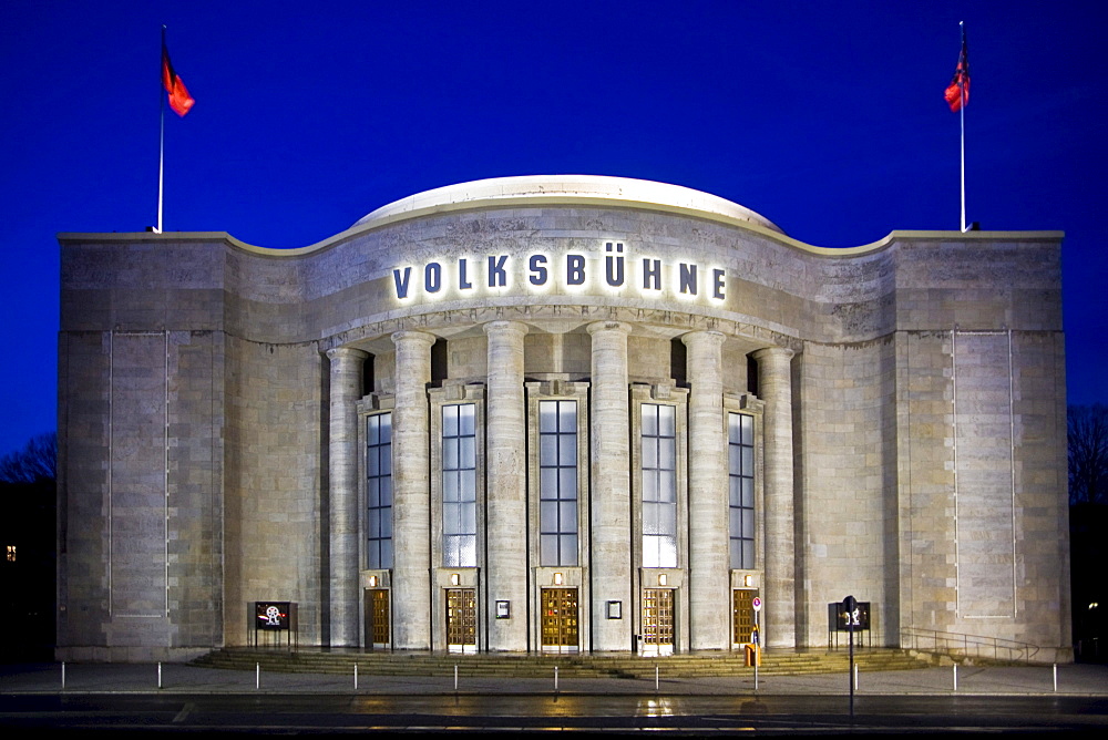 Volksbuehne Theatre, Rosa-Luxemburg-Platz, Mitte, Berlin, Germany, Europe