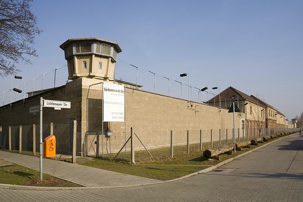 Berlin-Hohenschoenhausen memorial, former prison of the German Democratic Republic's secret service, Berlin, Germany, Europe