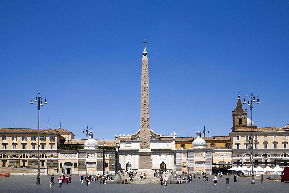 Piazza del Popolo square, Rome, Lazio, Italy, Europe