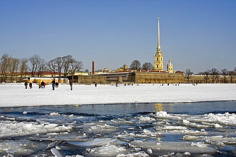 The Peter and Paul Fortress, St. Petersburg, Russia