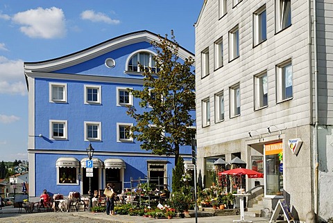 City square Freyung, Bavarian Forest, Lower Bavaria, Germany, Europe