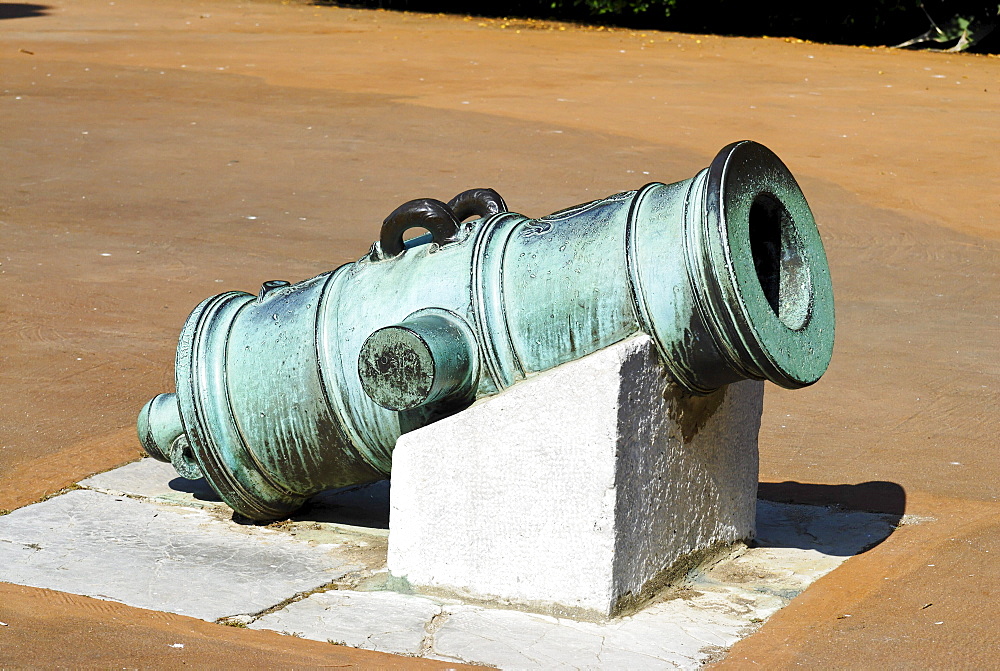 Historic mortar, Gibraltar, Great Britain, Europe