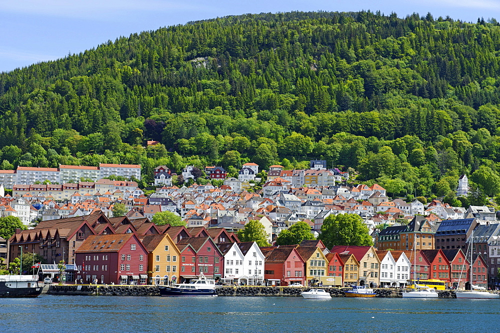 Hanseatic quarter, Bryggen, Bergen, Norway, Europe