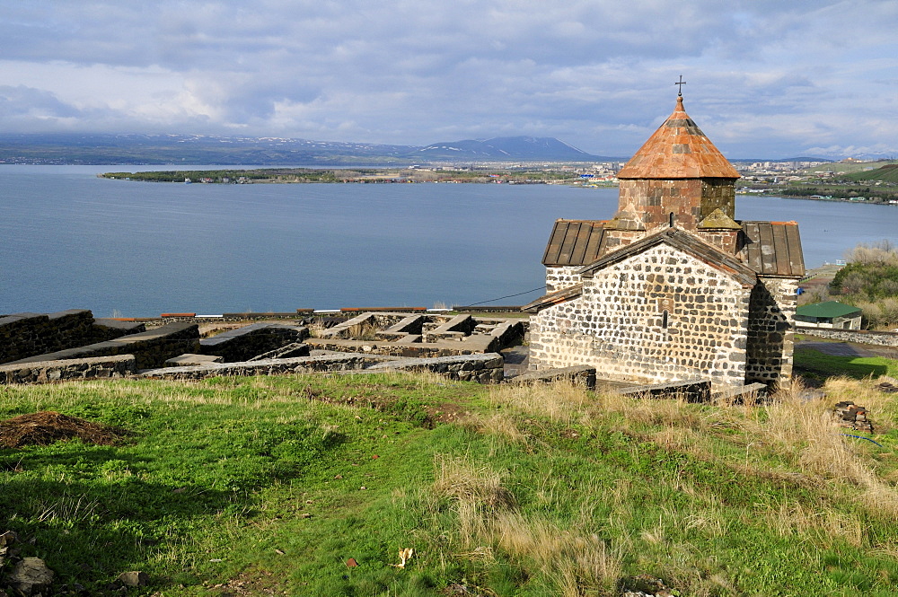 Sevanavank, historic Armenian church above Sevan Lake, Armenia, Asia