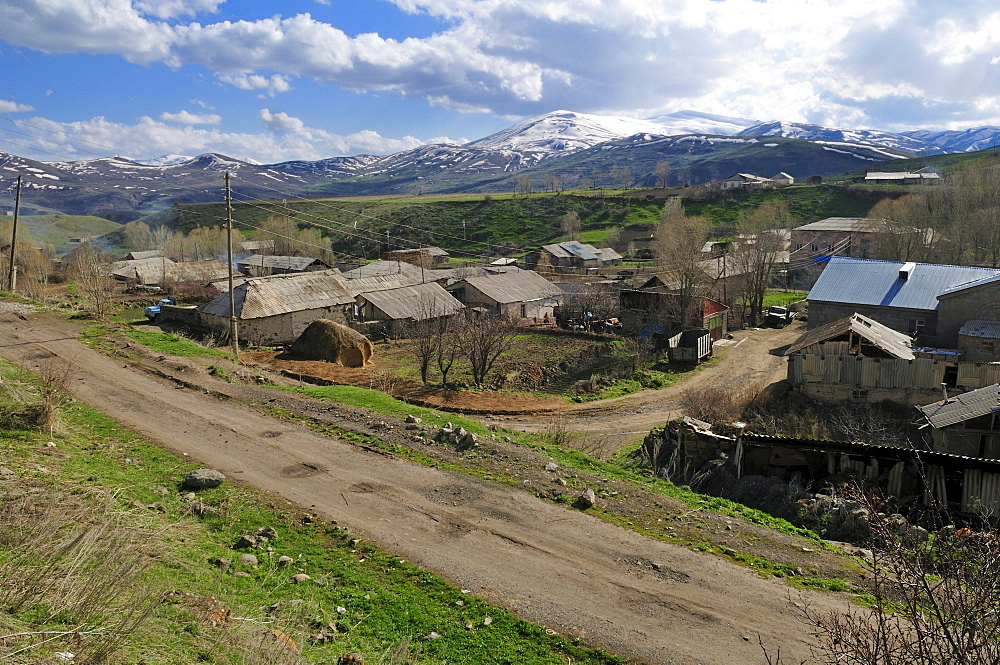 Mountain village near Sisian, Armenia, Asia