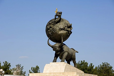 Monument to the Earthquake of 1948, Ashgabat, Turkmenistan