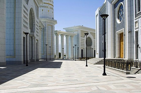 Ashgabat, Spiritual Mosque of Turkmenbasy, Turkmenistan