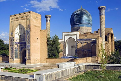 Guri Amir Mausoleum, Samarkand, UNESCO World Heritage Site, Uzbekistan