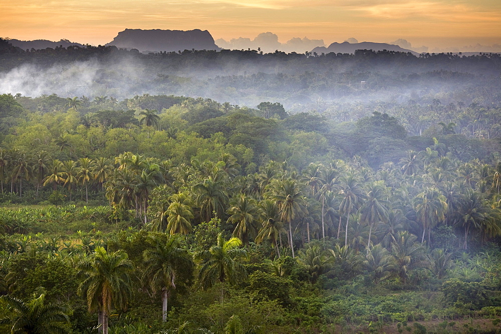 View of El Yunque, Baracoa, Guantanamo province, Cuba