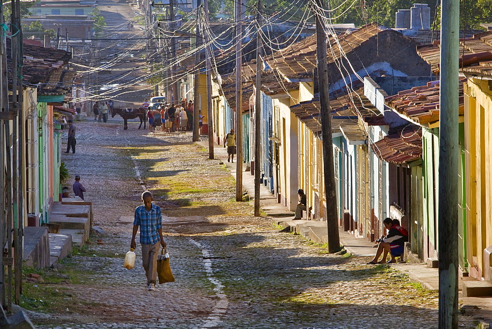 Street in Trinidad, Sancti Spiritus province, Cuba