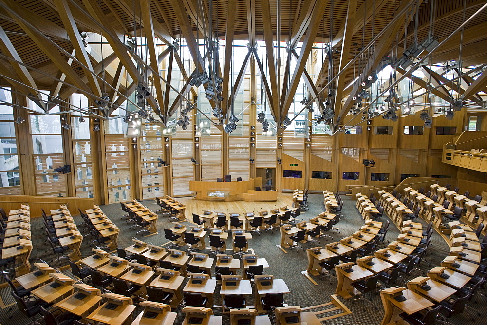 Parliament building of Scotland, Edinburgh, Scotland, United Kingdom, Europe