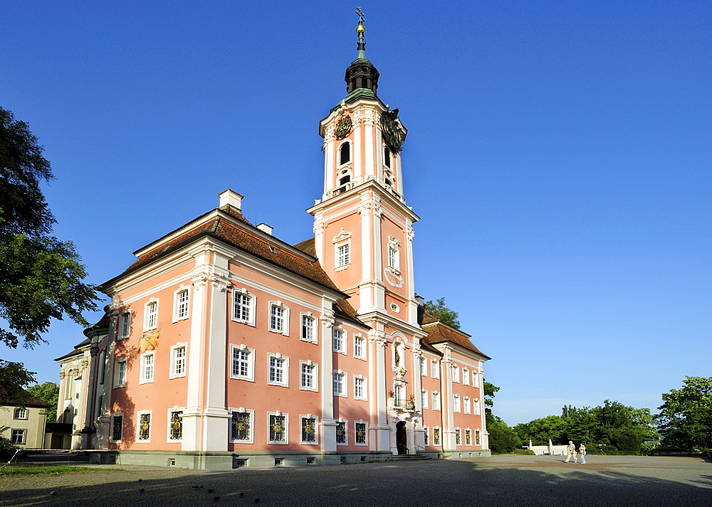 Pilgrimage church Birnau, Lake Constance, Baden-Wuerttemberg, Germany, Europe