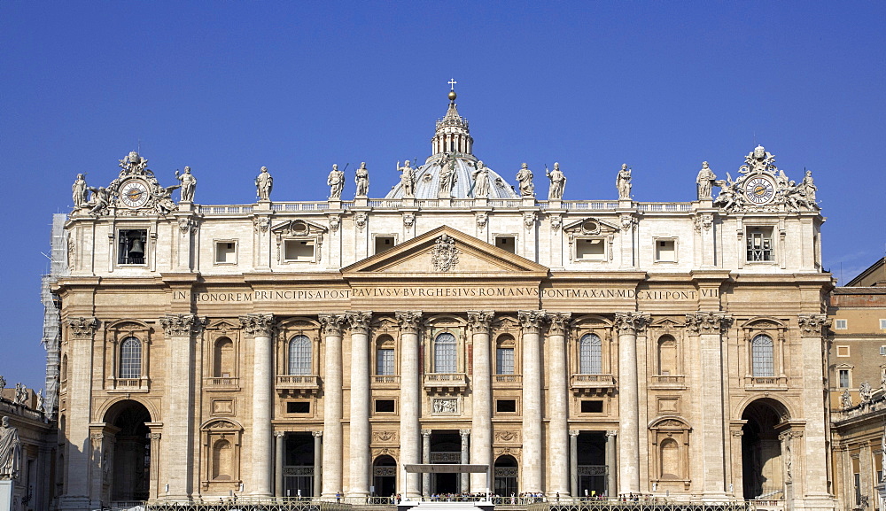 Portal, St. Peter's Cathedral, Basilica di San Pietro, Rome, Vatican City, Europe