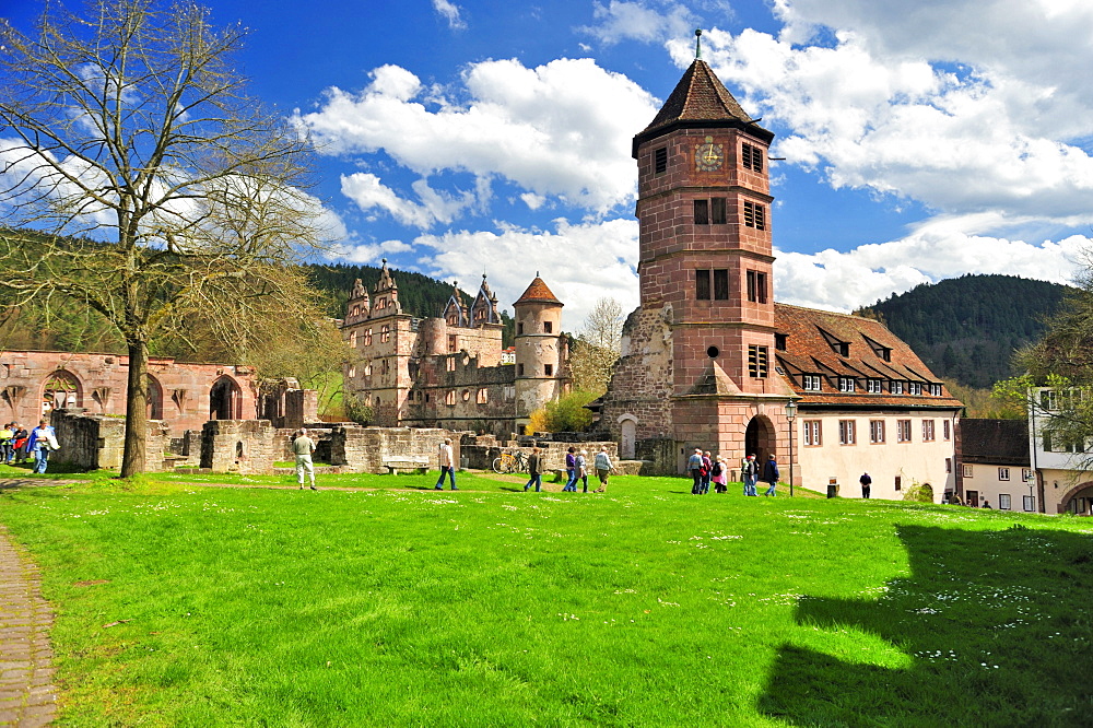 Kloster St. Peter and Paul monastery, Jagdschloss hunting castle ruins, Hirsau, Black Forest, Baden-Wuerttemberg, Germany, Europe