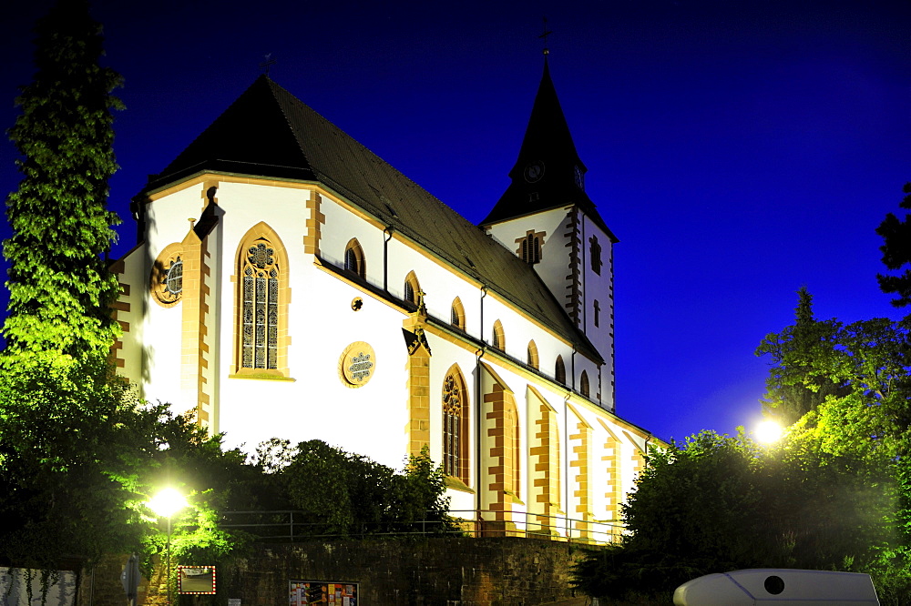 Liebfrauenkirche Church of Our Lady, Gernsbach, Murgtal, Black Forest, Baden-Wuerttemberg, Germany, Europe