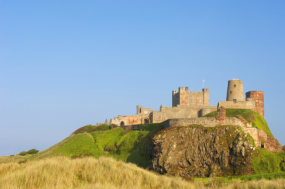 Bamburgh Castle, Northumberland, England, United Kingdom, Europe