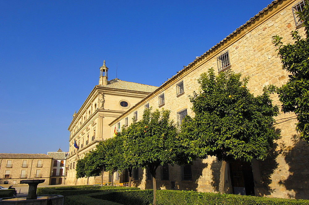 Palacio de las Cadenas, 16th century, by architect Andres de Vandelvira, now Town Hall, ubeda, Jaen province, Spain, Europe