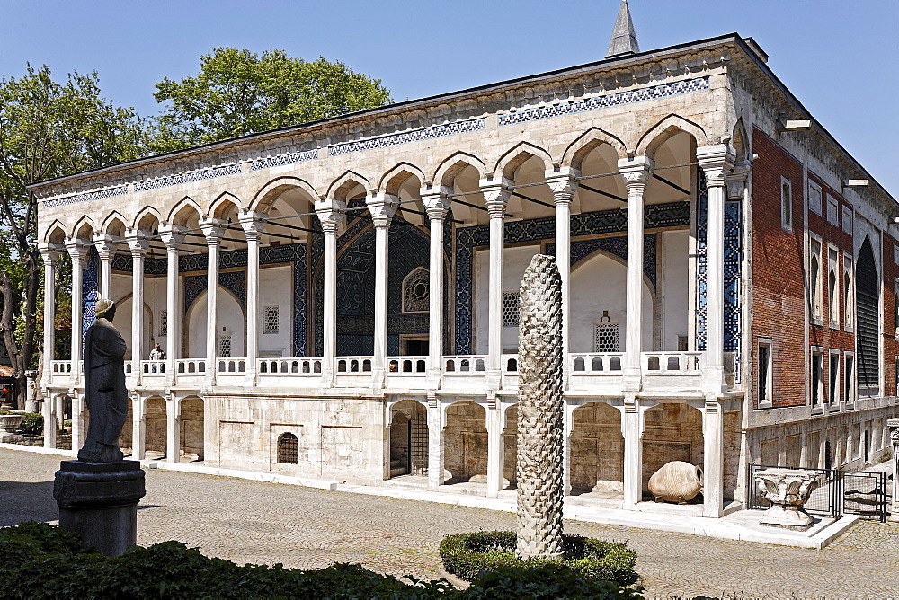 Cinili Pavilion, archeological Museum, Topkapi Palace, Istanbul, Turkey