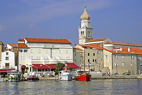 Harbor, Krk, Istria, Croatia