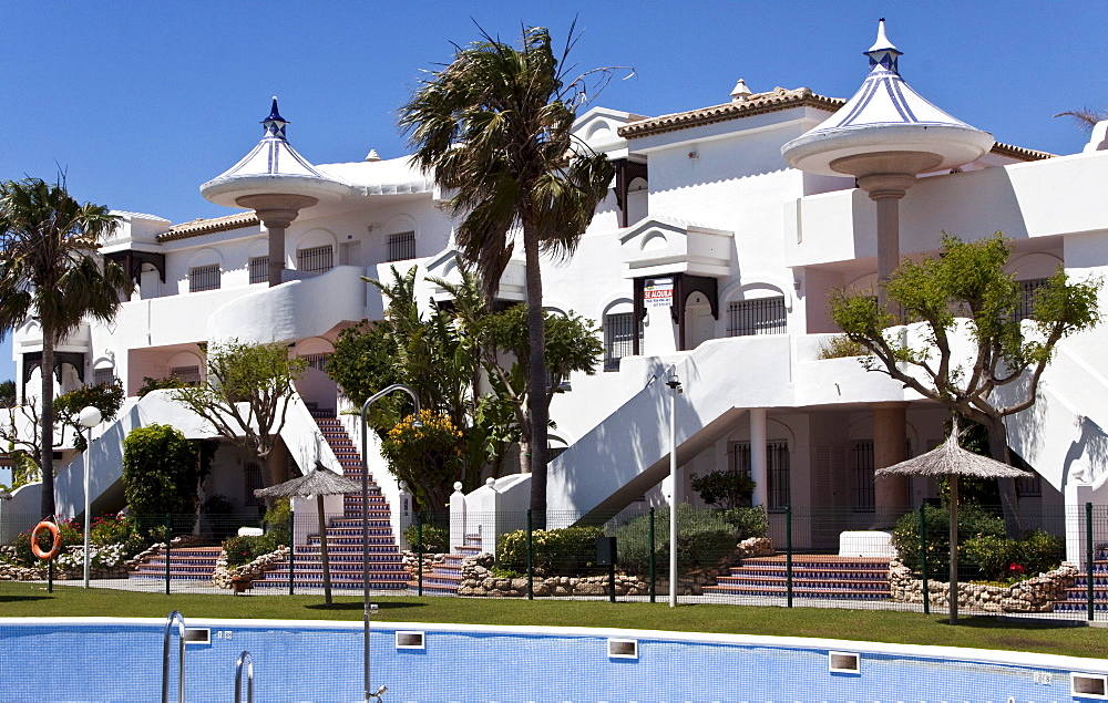 Apartment complex in Andalusia, Spain, Europe