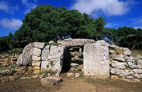 Dolmen, Talati de Dalt, Minorca, Balearic Islands, Spain