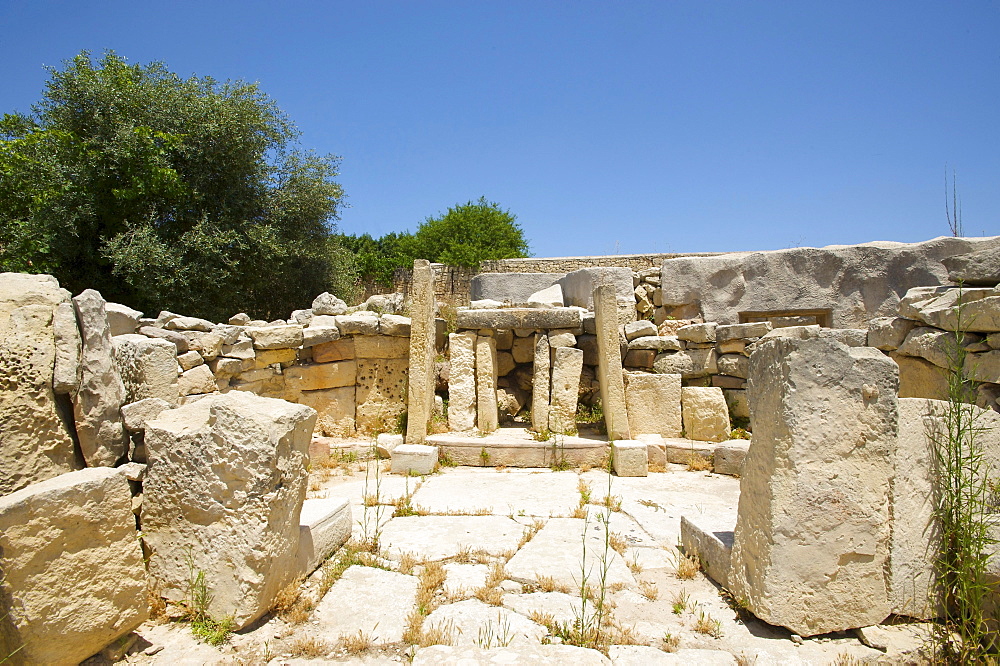 Tarxien Temples near Valletta, Malta, Europe