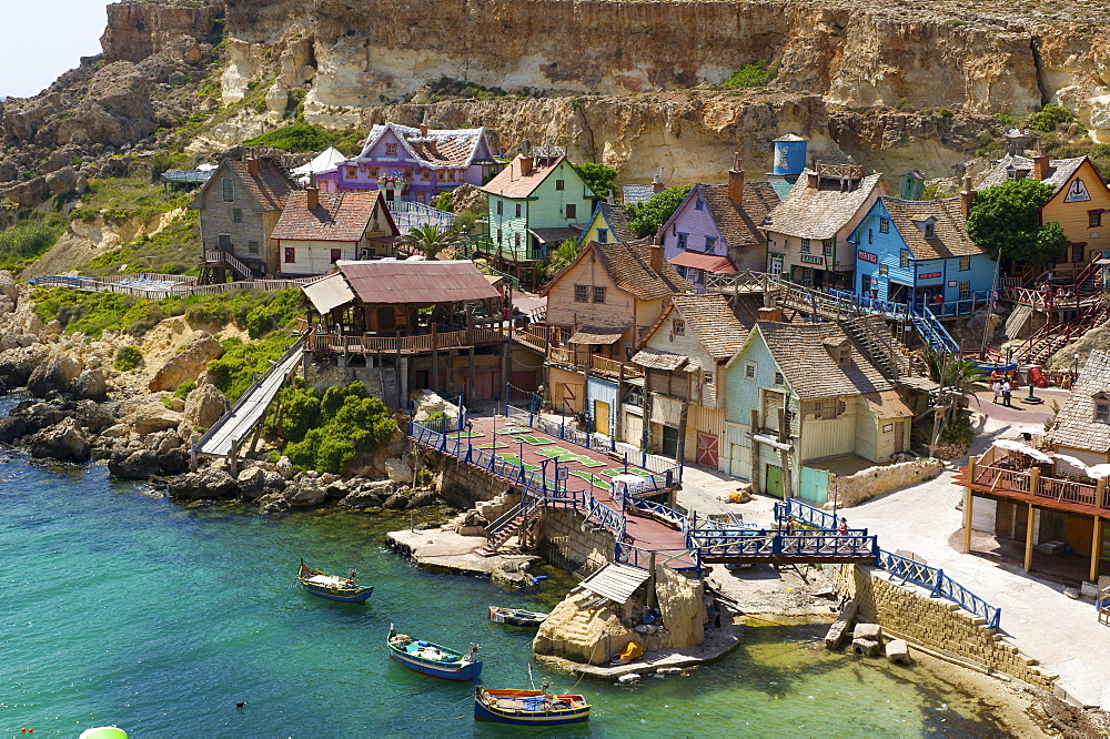 Popeye village in Malta, Europe