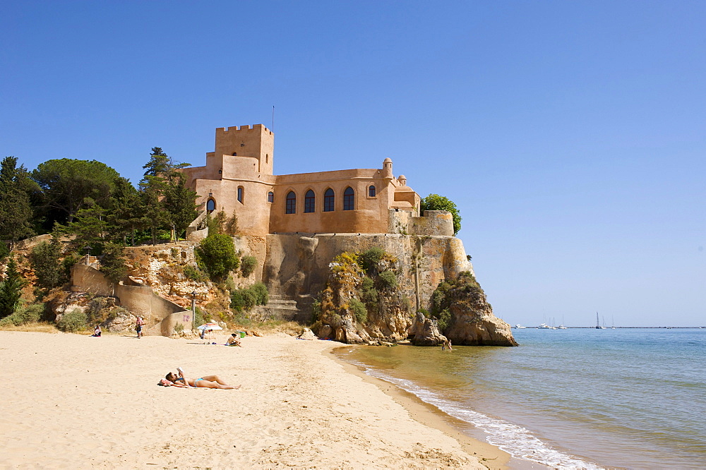 Fortaleza de Sao Joao in Ferragudo, Algarve, Portugal, Europe