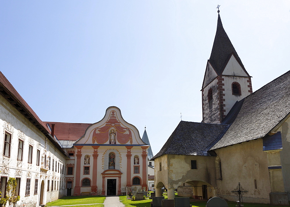 Premonstratensian monastery Griffen, Carinthia, Austria, Europe