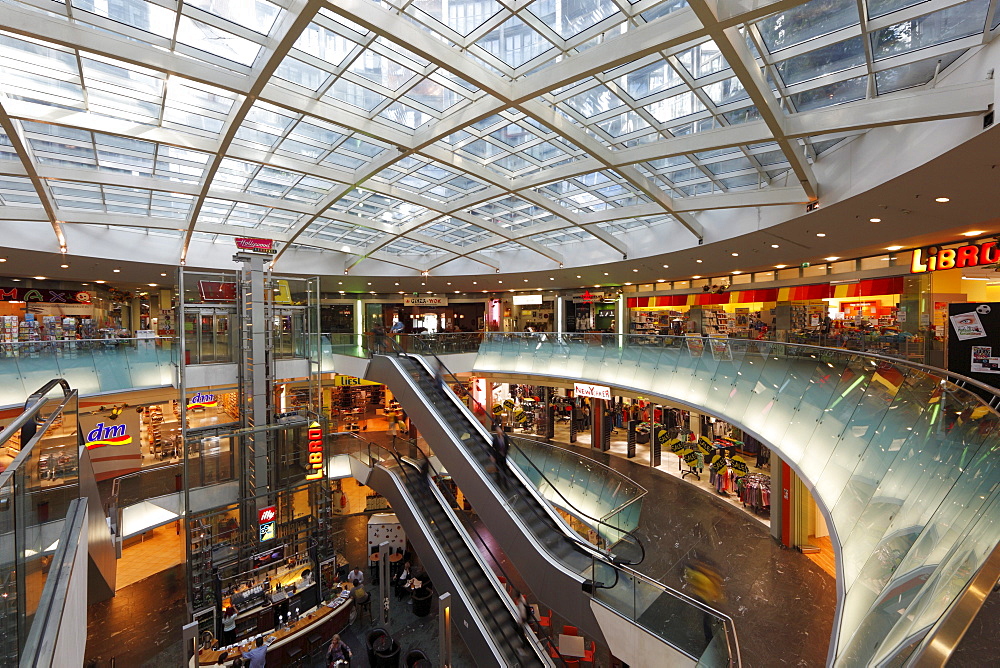 Gasometer shopping center, Simmering, Vienna, Austria, Europe