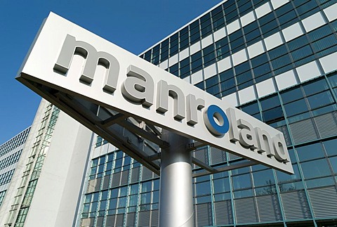 MAN Roland, manufacturer of printing systems, production facility in Offenbach, Senefelder Haus, Muehlheim, Hesse, Germany