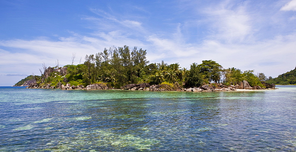 Beach of Anse L'Islette, Mahe Island, Seychelles, Indian Ocean, Africa