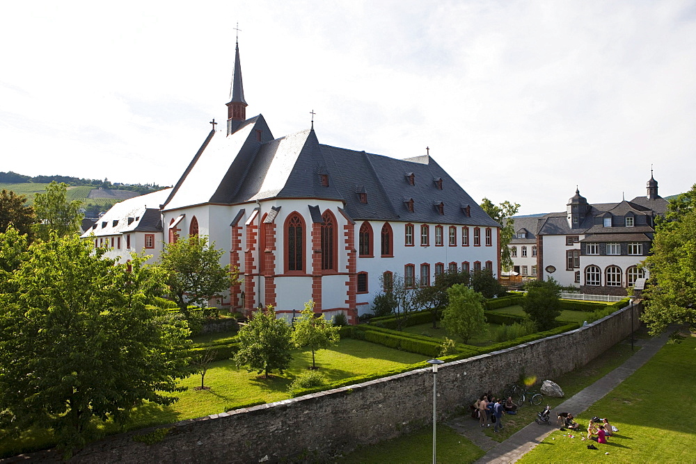 St. Nicholas Hospital - Cusanusstift monastery, Bernkastel-Kues, Mosel river, Rhineland-Palatinate, Germany, Europe