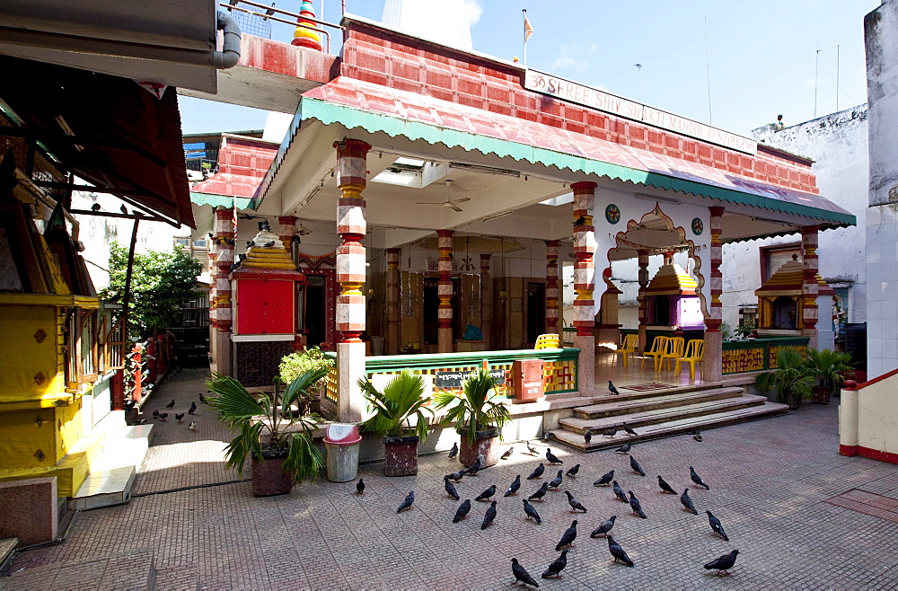 Hindu temple in Stonetown, Stone Town, Zanzibar, Tanzania, Africa