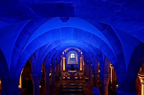 Crypt in Bamberg Cathedral, Bamberg, Upper Franconia, Bavaria, Germany, Europe