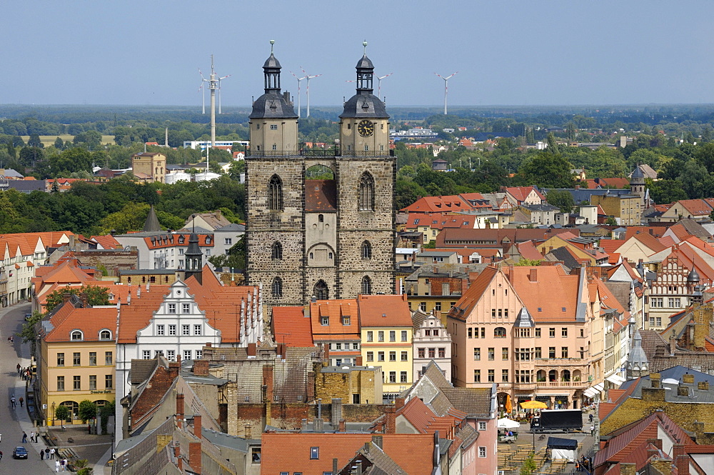 Parish church, Lutherstadt Wittenberg, Saxony-Anhalt, Germany, Europe