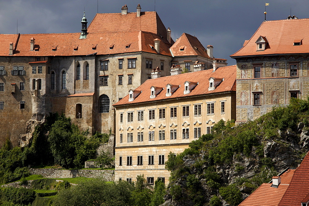 Castle, &eskË Krumlov, Czech Republic, Europe