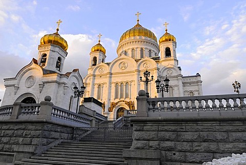 Cathedral of Christ the Saviour, Moscow, Russia