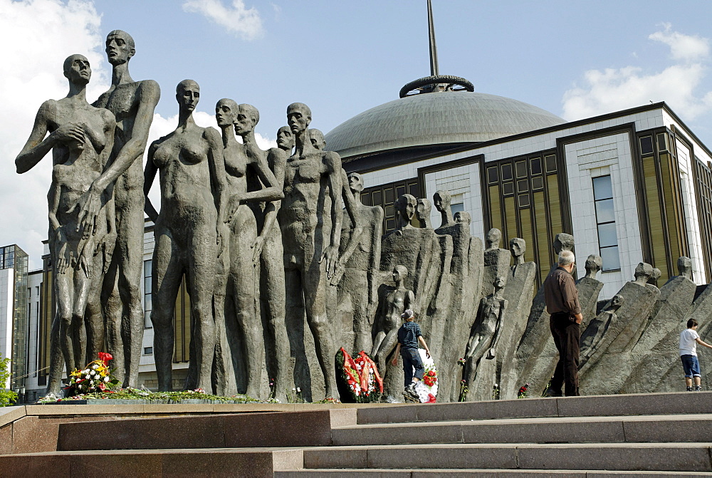 Monument to victims of the concentration camps during the Second World War, Poklonnaya Hill, Moscow, Russia