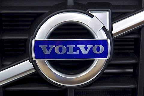 Volvo emblem on a car