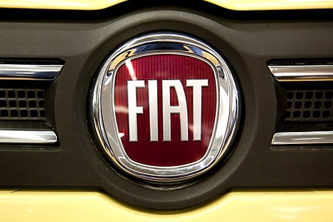 Fiat emblem on a car