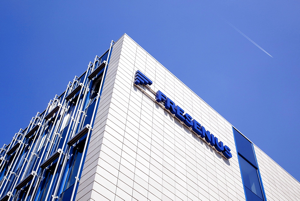 Corporate headquarters of the Fresenius SE company in Bad Homburg von der Hoehe, Hesse, Germany, Europe