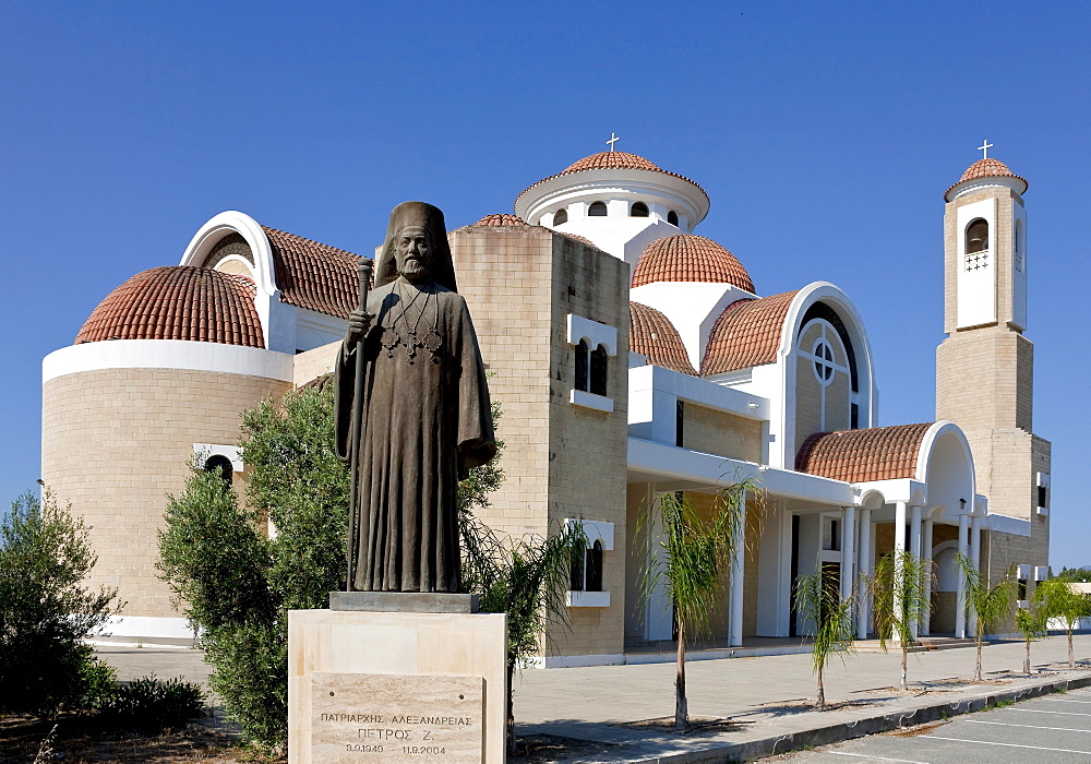 The modern Church of St. George, Agios Georgios, Larnaca, Southern Cyprus, Cyprus, Europe