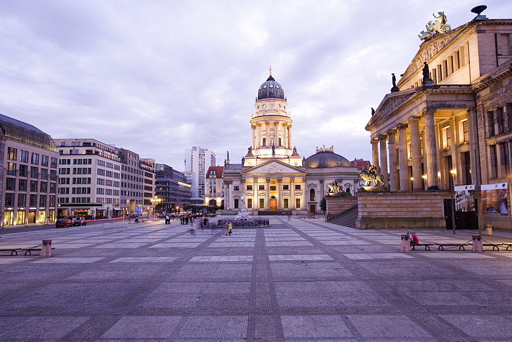 Gendarmenmarkt square, German Cathedral, Berlin, Germany, Europe