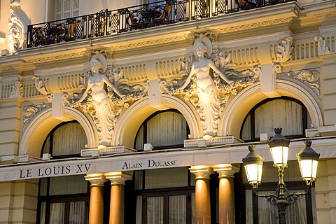 Le Louis XV Restaurant, head chef Alain Ducasse, gourmet restaurant, Monte Carlo, Monaco, Cote d'Azur, Provence, France